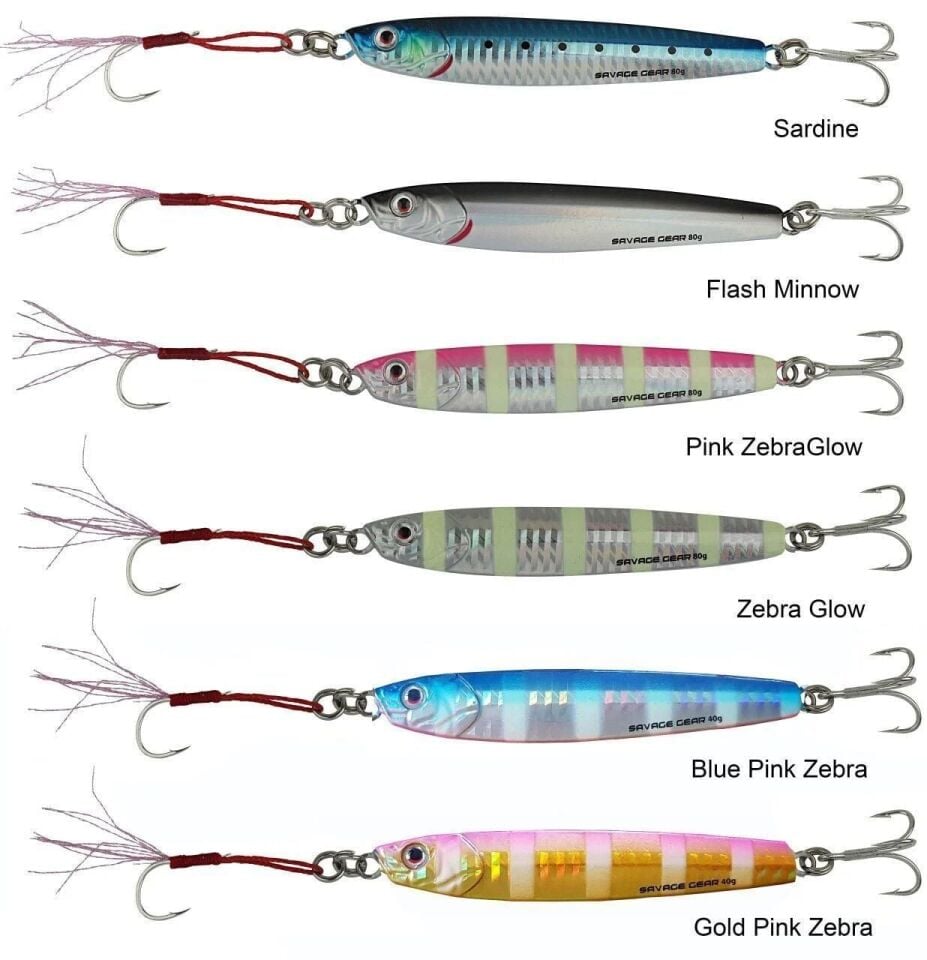 Savage gear 3D Slim Minnow 10 gr Jig Suni Yem