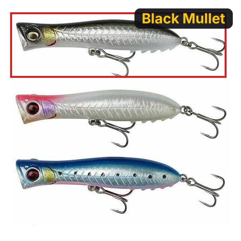 Savage Gear Gravity Popper 9cm 13.5gr Black Mullet