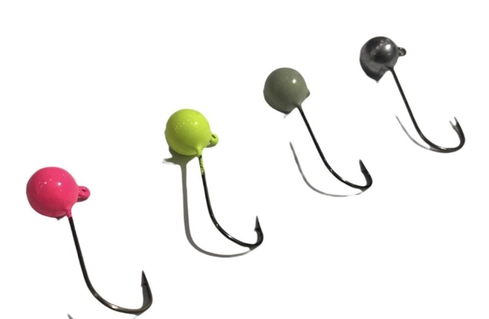 Shogun Football UV Pembe Jig Head