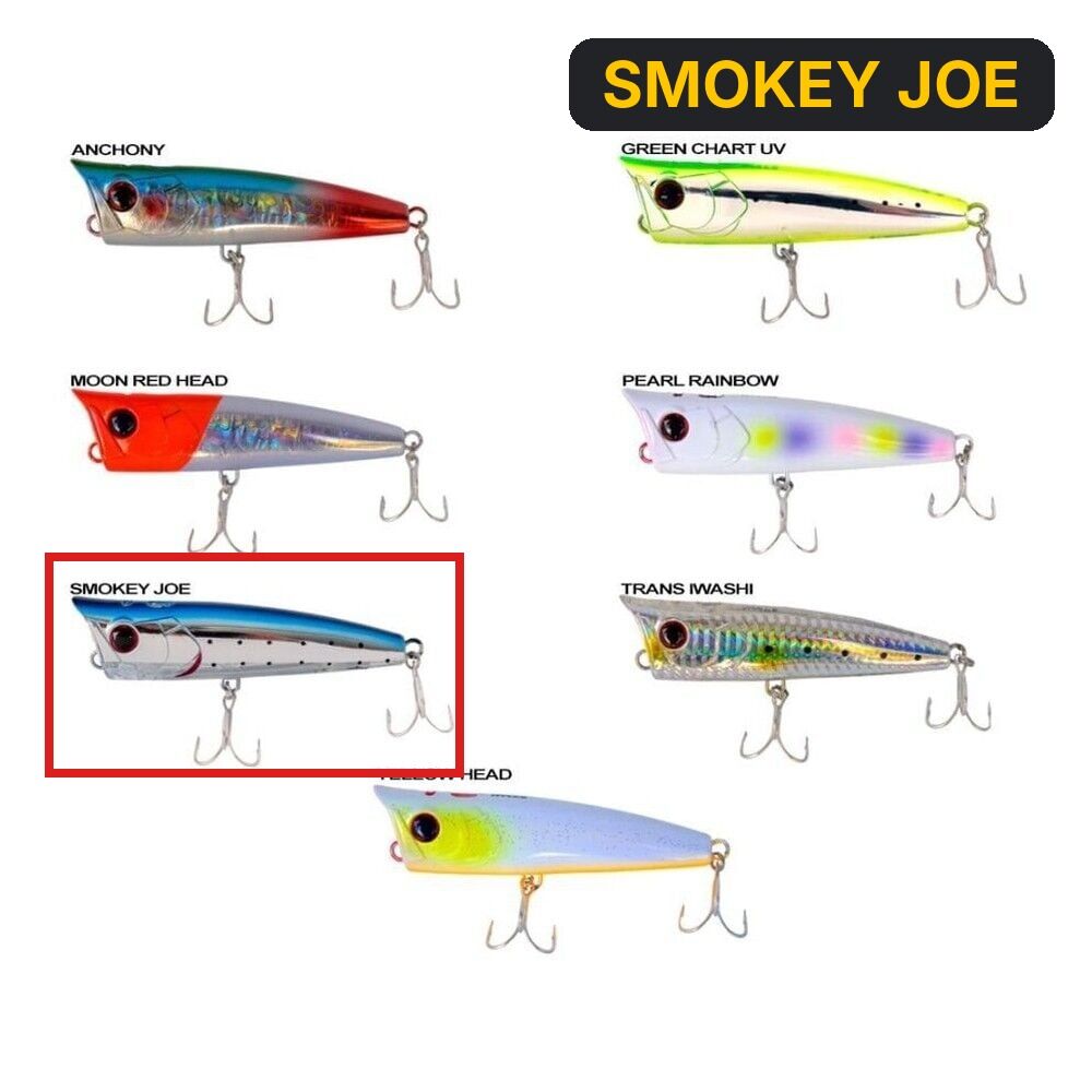 Ryuji Pop Walker 10cm 24gr Maket Yem SMOKEY JOE