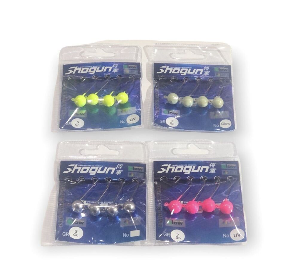 Shogun Football UV Pembe Jig Head 1.5 GR