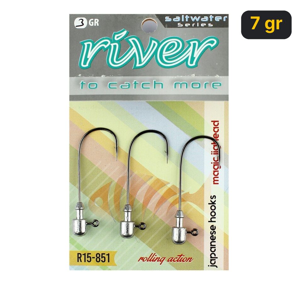 River Magic Jig Head 3P 7 gr