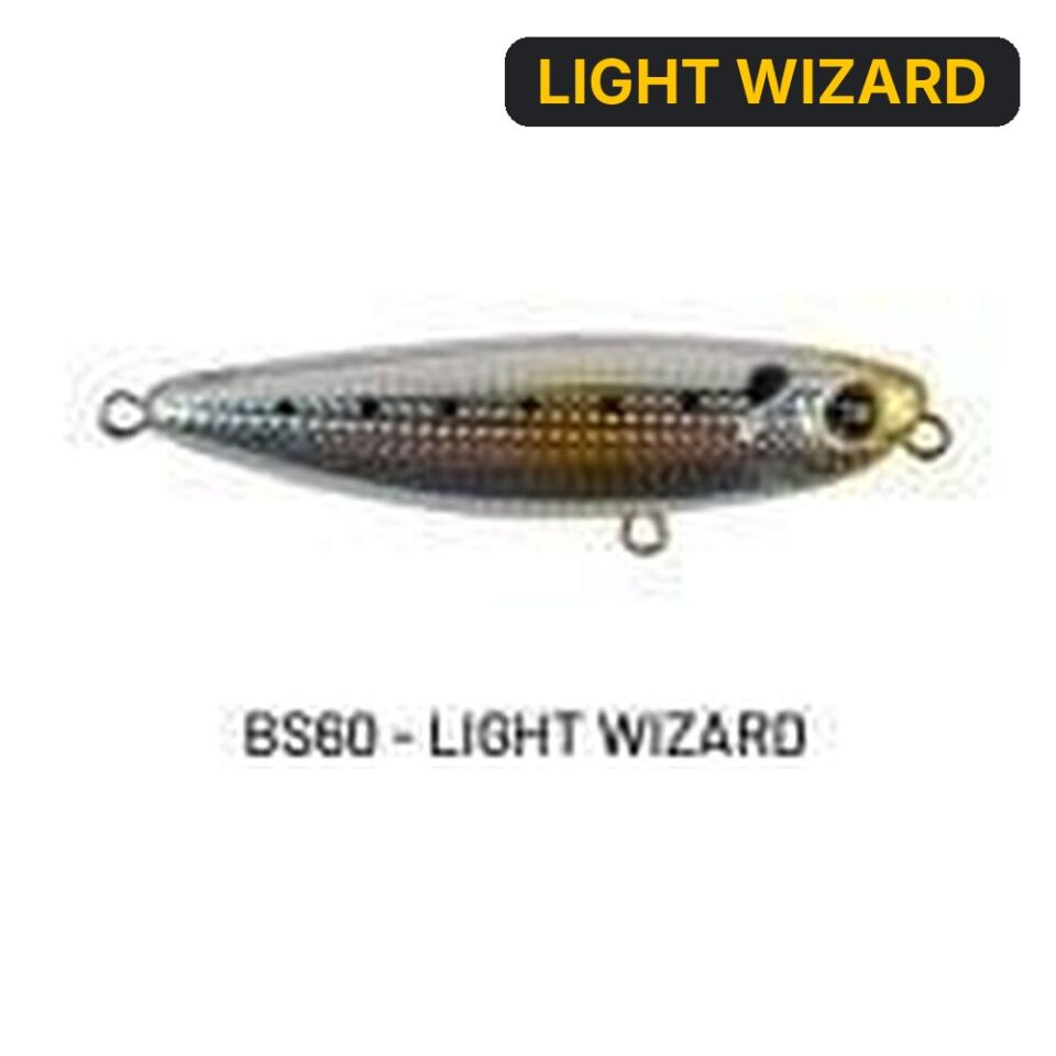 Hanfish Baskın 65mm 7gr Su Üstü Maket Balık LIGHT WIZARD