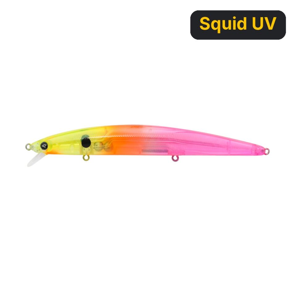 Hanfish Arıza 14 cm 22 gr Sinking Maket Yem Squid UV