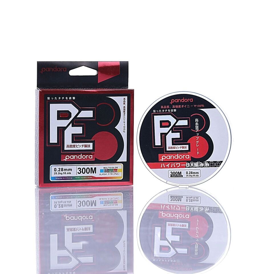 Pandora PE 8X 300 Mt Multicolor İp Misina