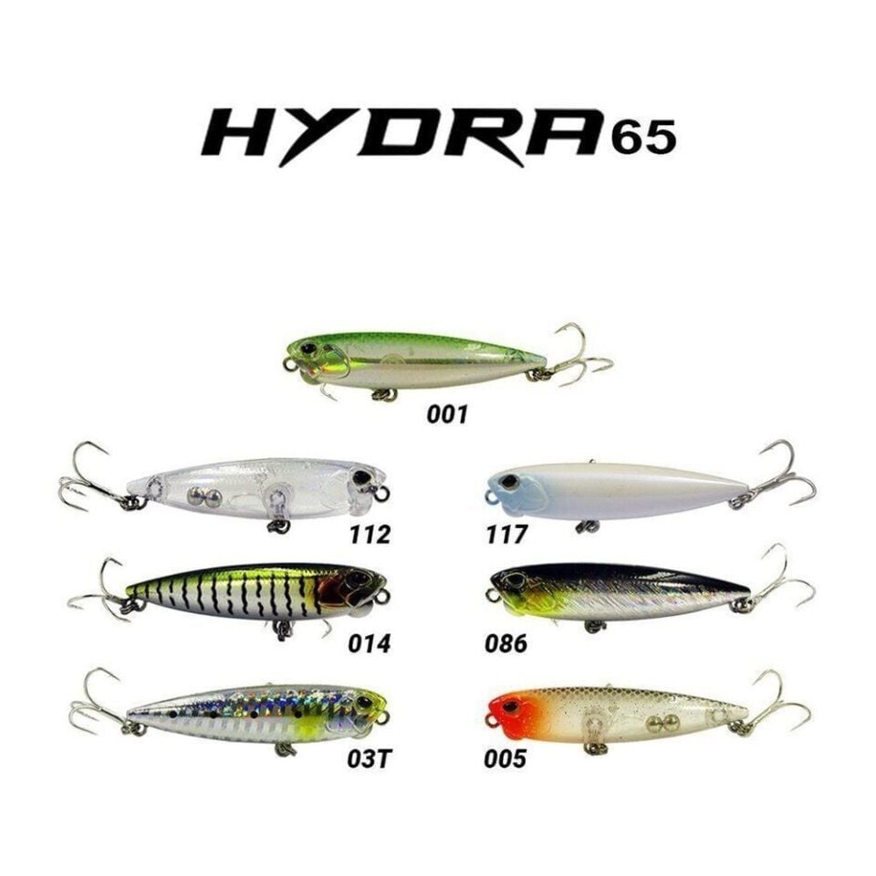 Fujin Hydra 65mm 5.5gr LRF Su Üstü Maket Balık 001