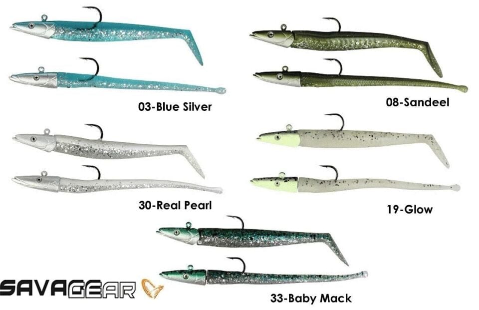 Savage gear Sandeel And Slug 10 cm 10 gr 4+2 Adet