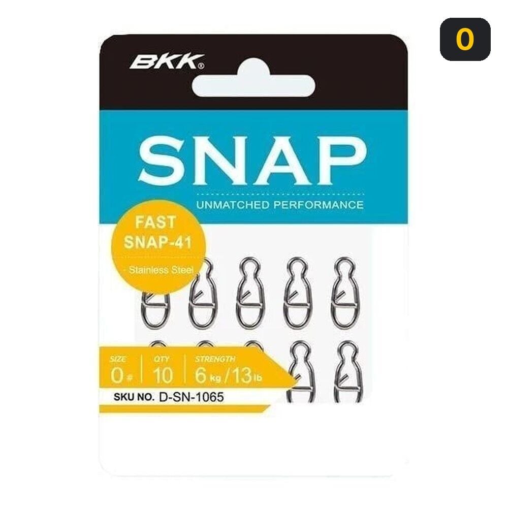 Bkk Fast Snap-41 Maket Balık Klipsi 0