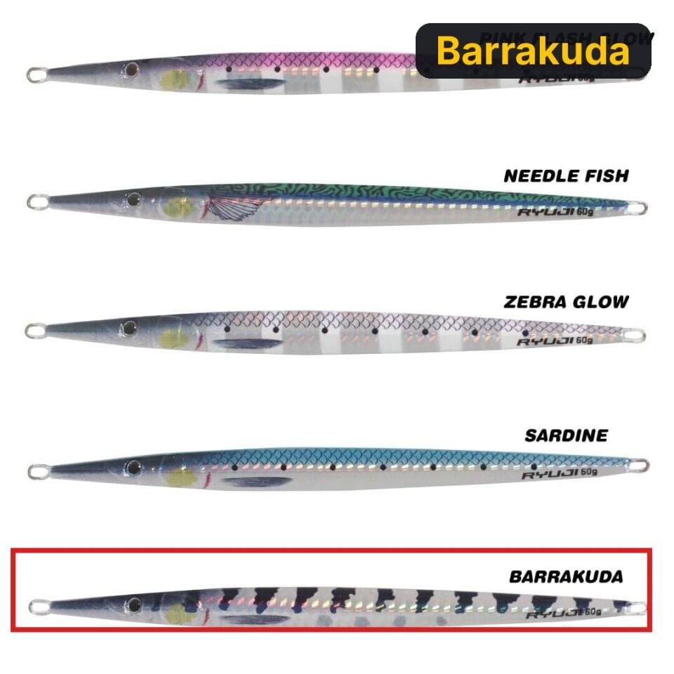 Ryuji Garfish Jig 60GR Sahte Yem Barrakuda