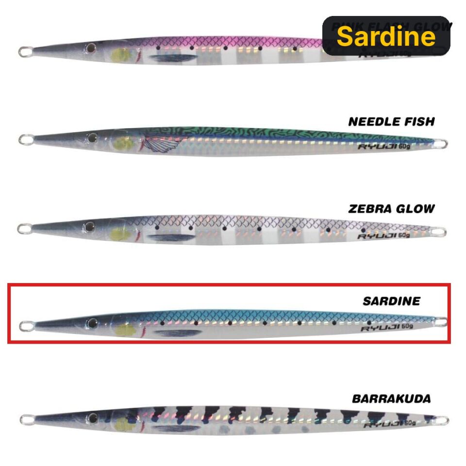 Ryuji Garfish Jig 60GR Sahte Yem Sardine