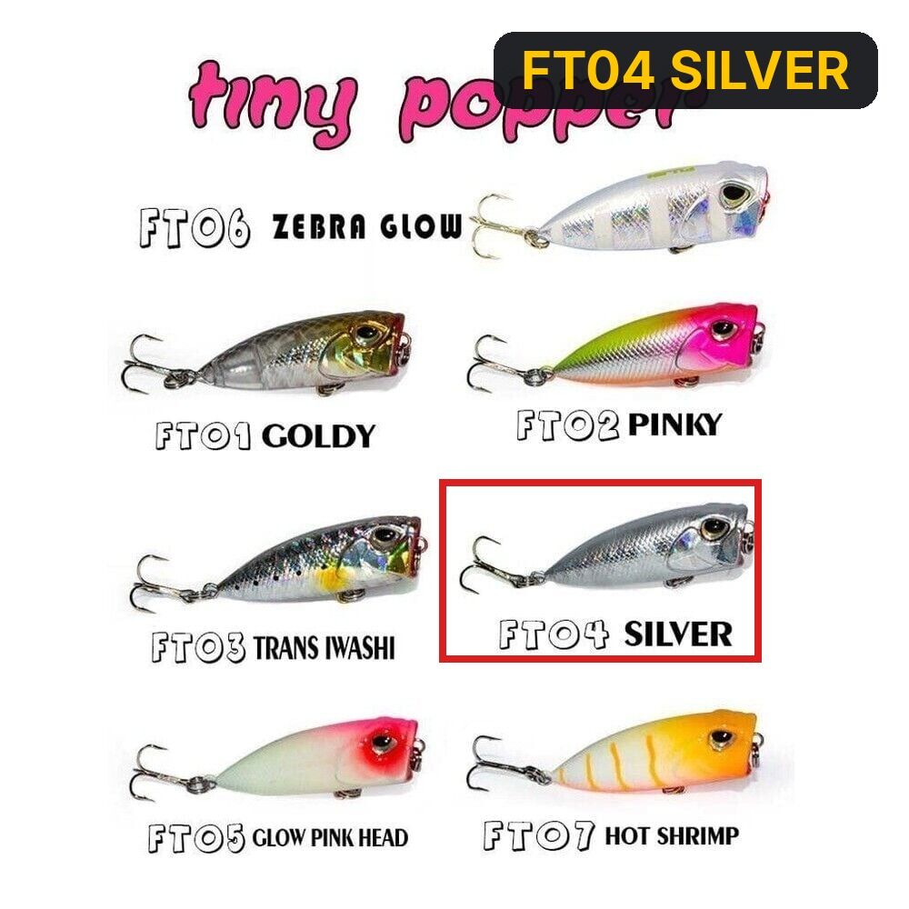 Fujin Tiny Popper Mini LRF Popper FT04 SILVER