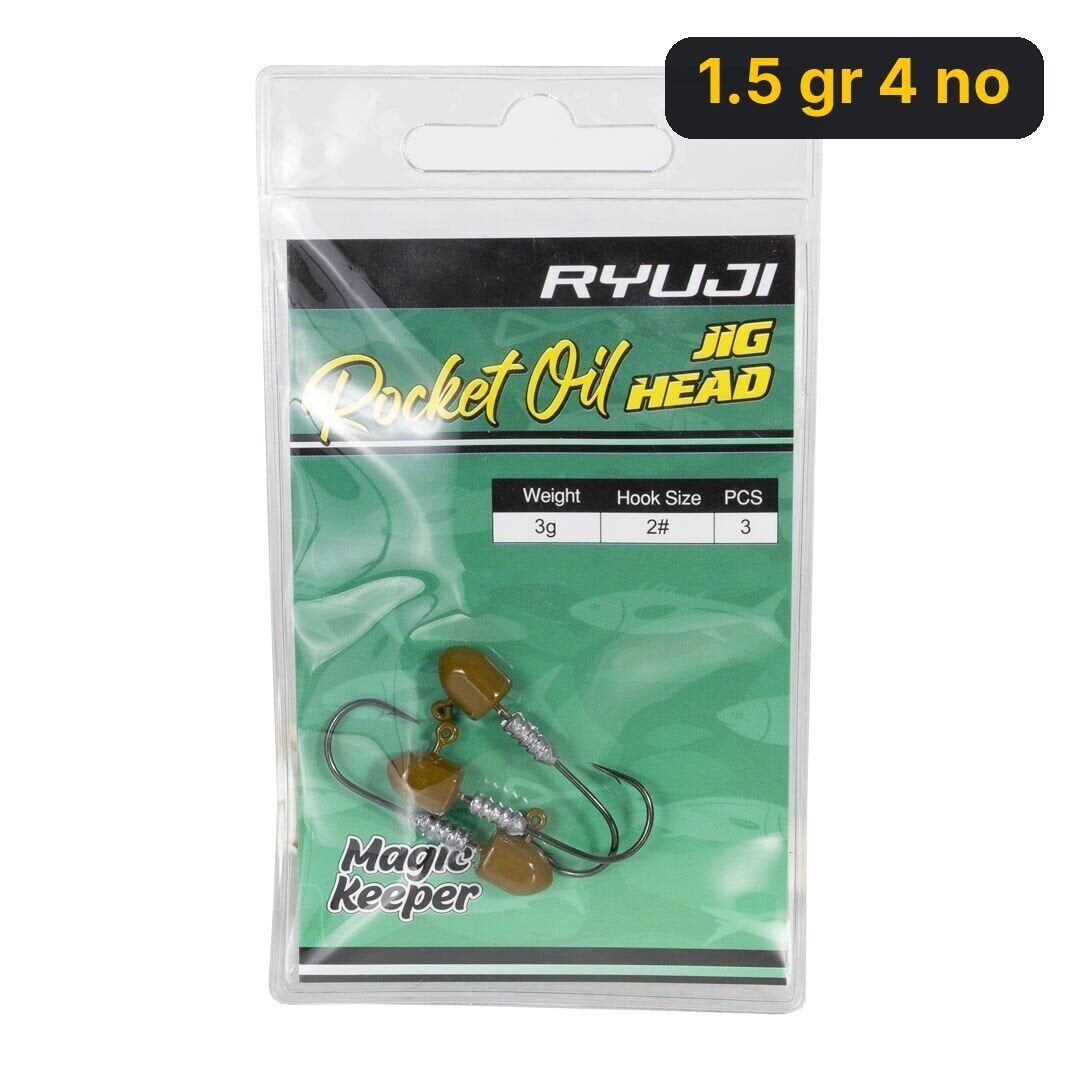 Ryuji Rocket Oil Jighead İğne 1.5 gr 4 no