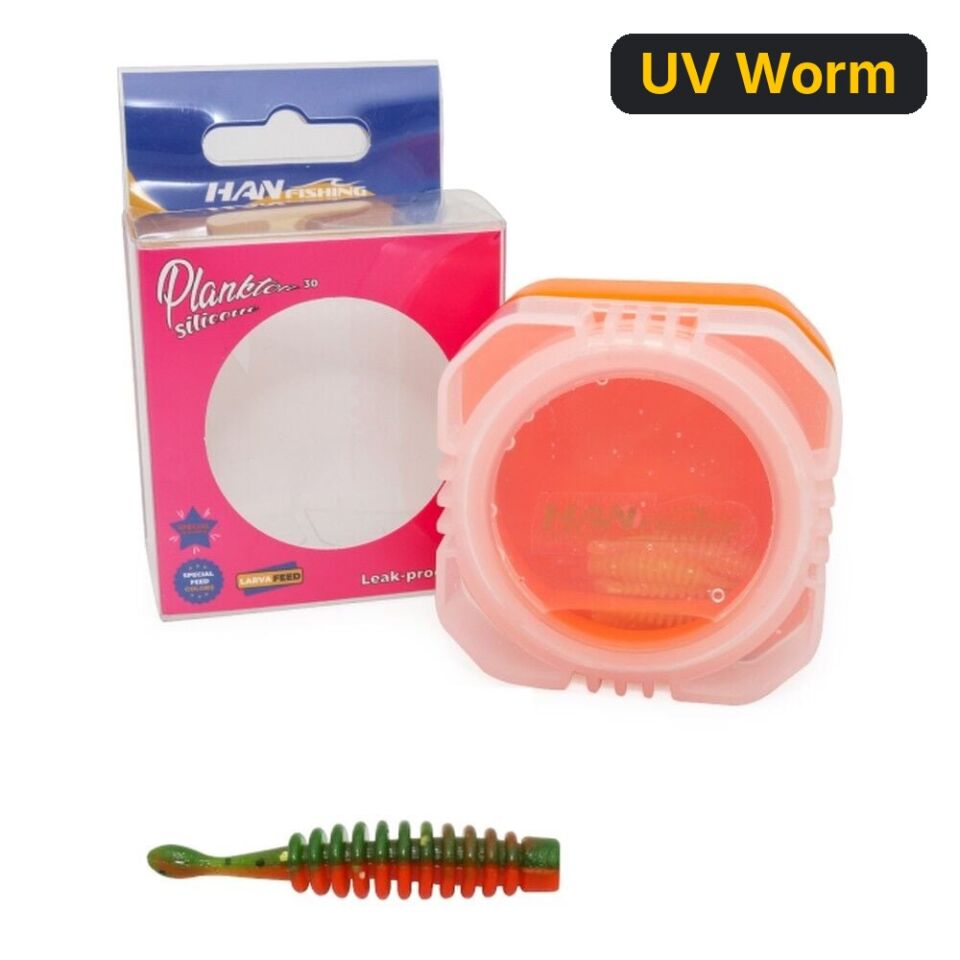 Hanfish Plankton 30 PS Sealed – Sızdırmaz Kutulu LRF Silikon UV Worm
