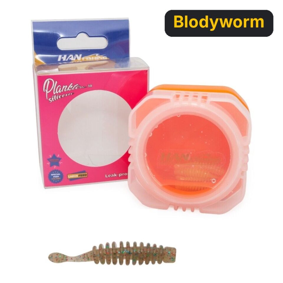 Hanfish Plankton 30 PS Sealed – Sızdırmaz Kutulu LRF Silikon Blodyworm