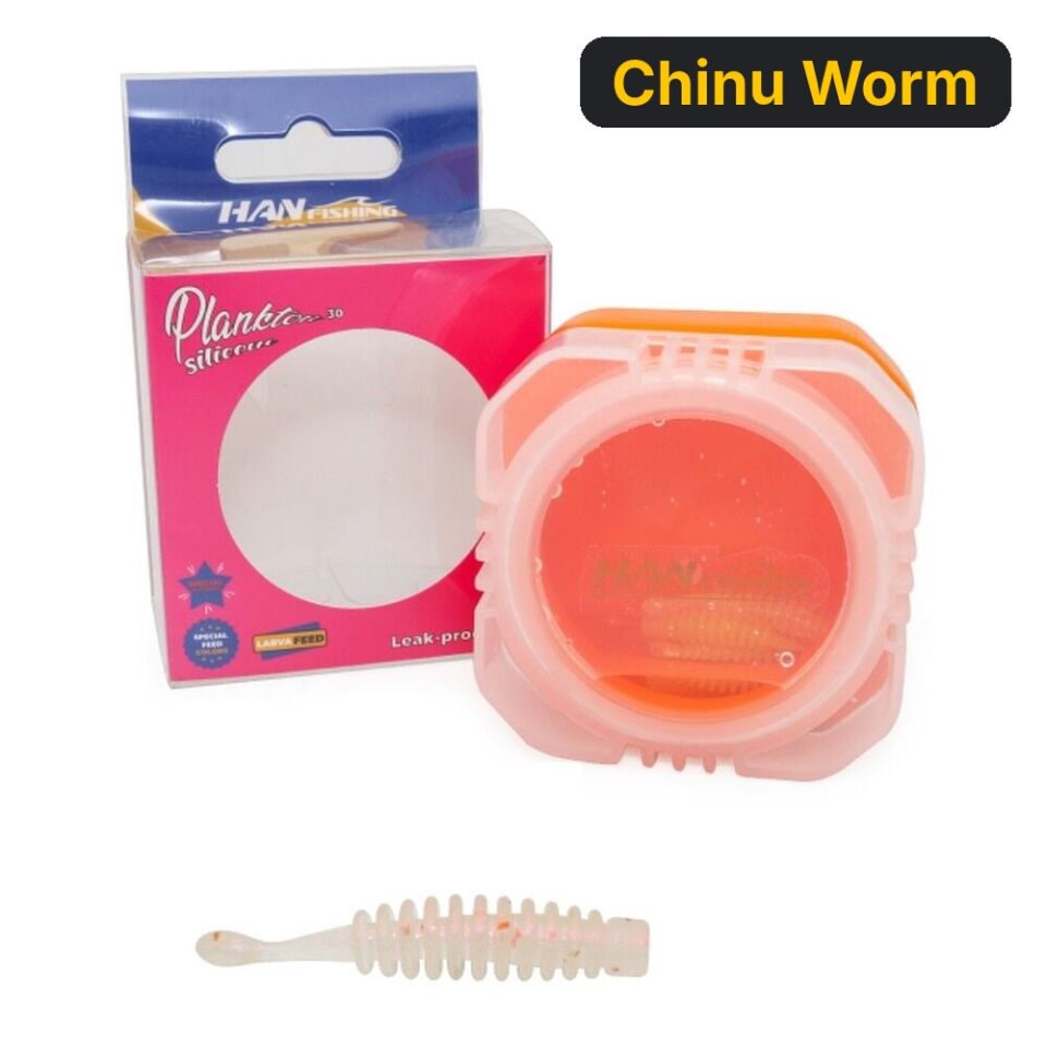 Hanfish Plankton 30 PS Sealed – Sızdırmaz Kutulu LRF Silikon Chinu Worm