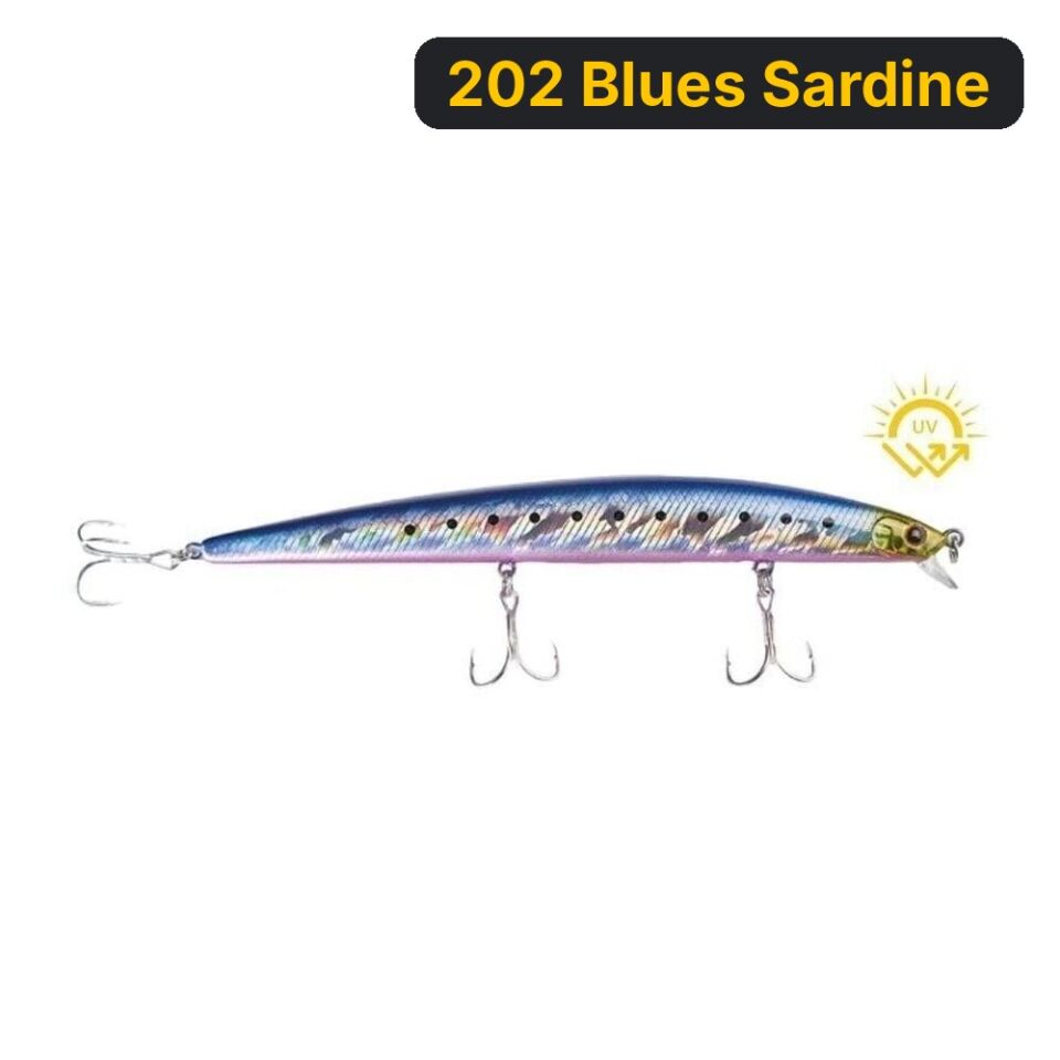 Fujin Shore Liner 145mm 20gr Floating Maket Balık 202 Blues Sardine