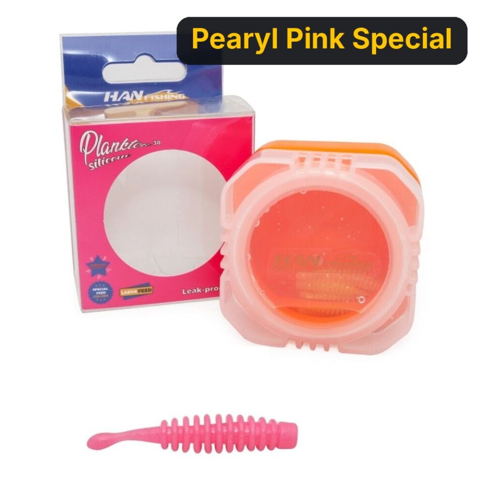Hanfish Plankton 30 PS Sealed – Sızdırmaz Kutulu LRF Silikon Pearyl Pink Special