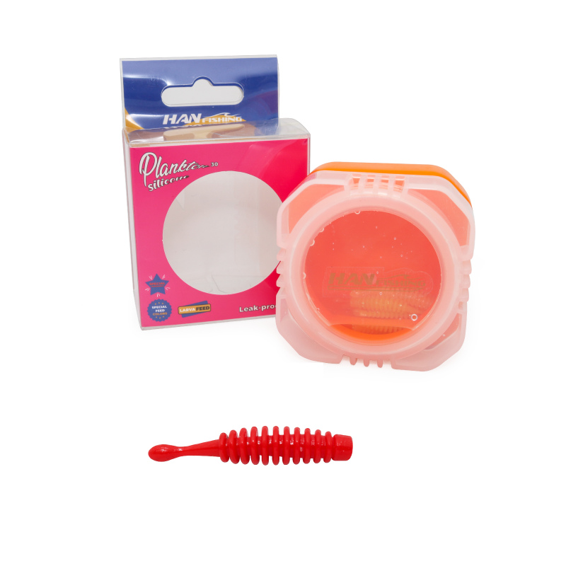 Hanfish Plankton 30 PS Sealed – Sızdırmaz Kutulu LRF Silikon Glow Red
