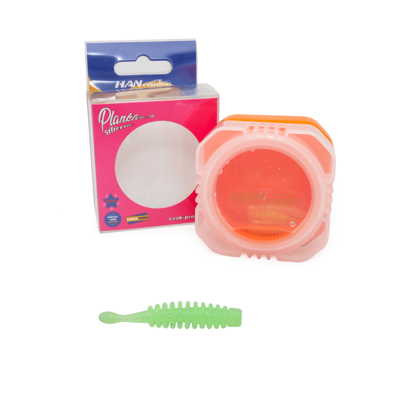Hanfish Plankton 30 PS Sealed – Sızdırmaz Kutulu LRF Silikon Glow Green