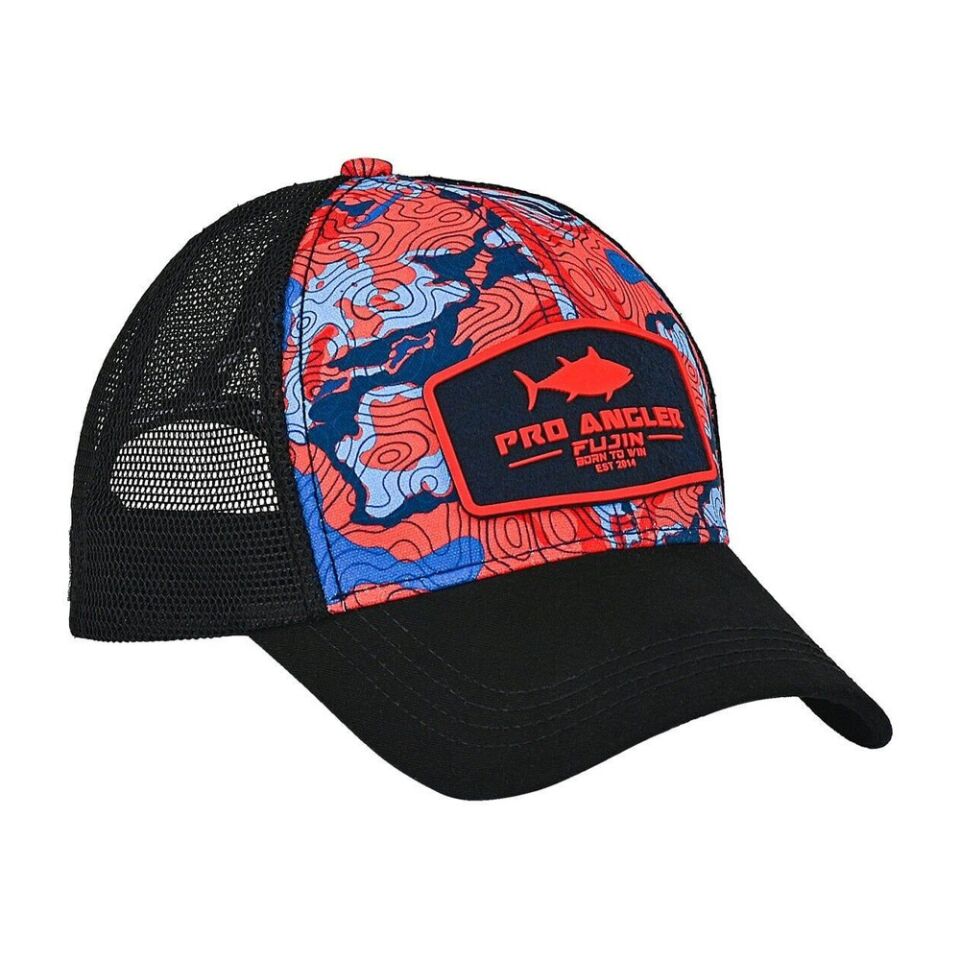 Fujin Pro Angler GEO Red Balıkçı Şapkası