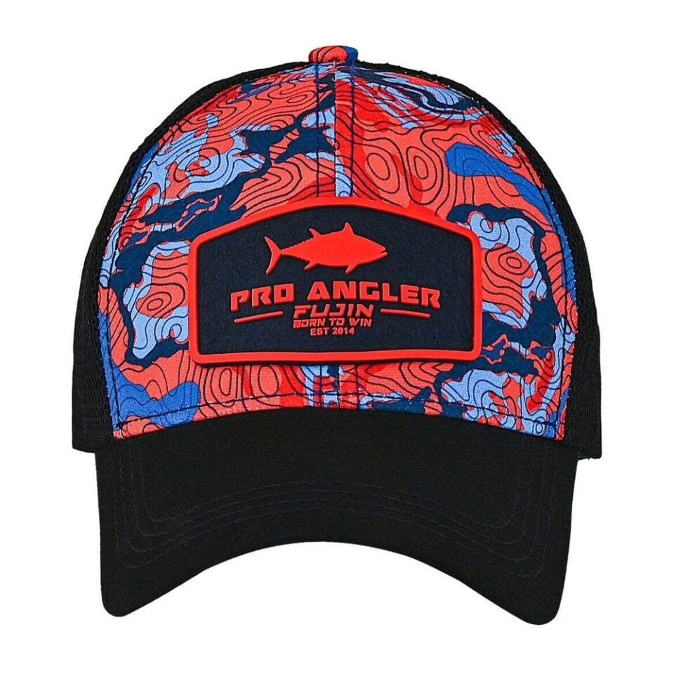 Fujin Pro Angler GEO Red Balıkçı Şapkası