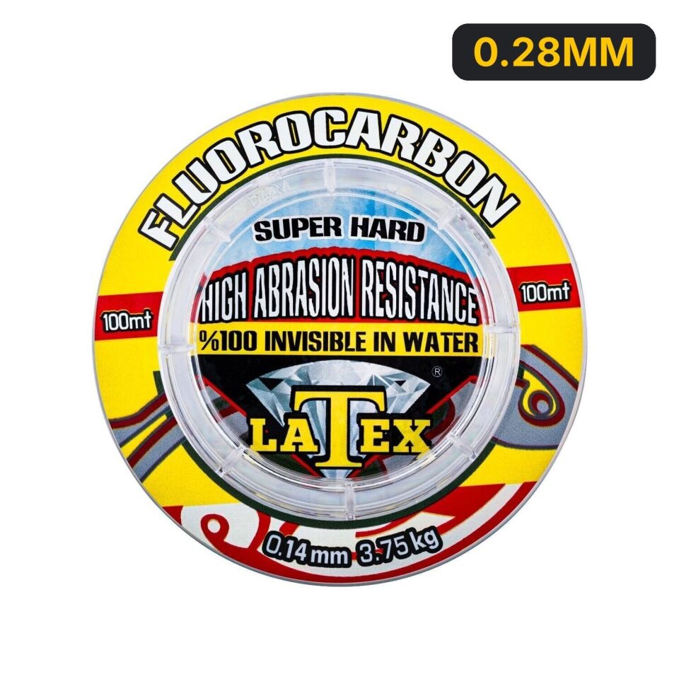 Latex Süper Hard 100 Mt. Fluorocarbon Misina 0.28MM