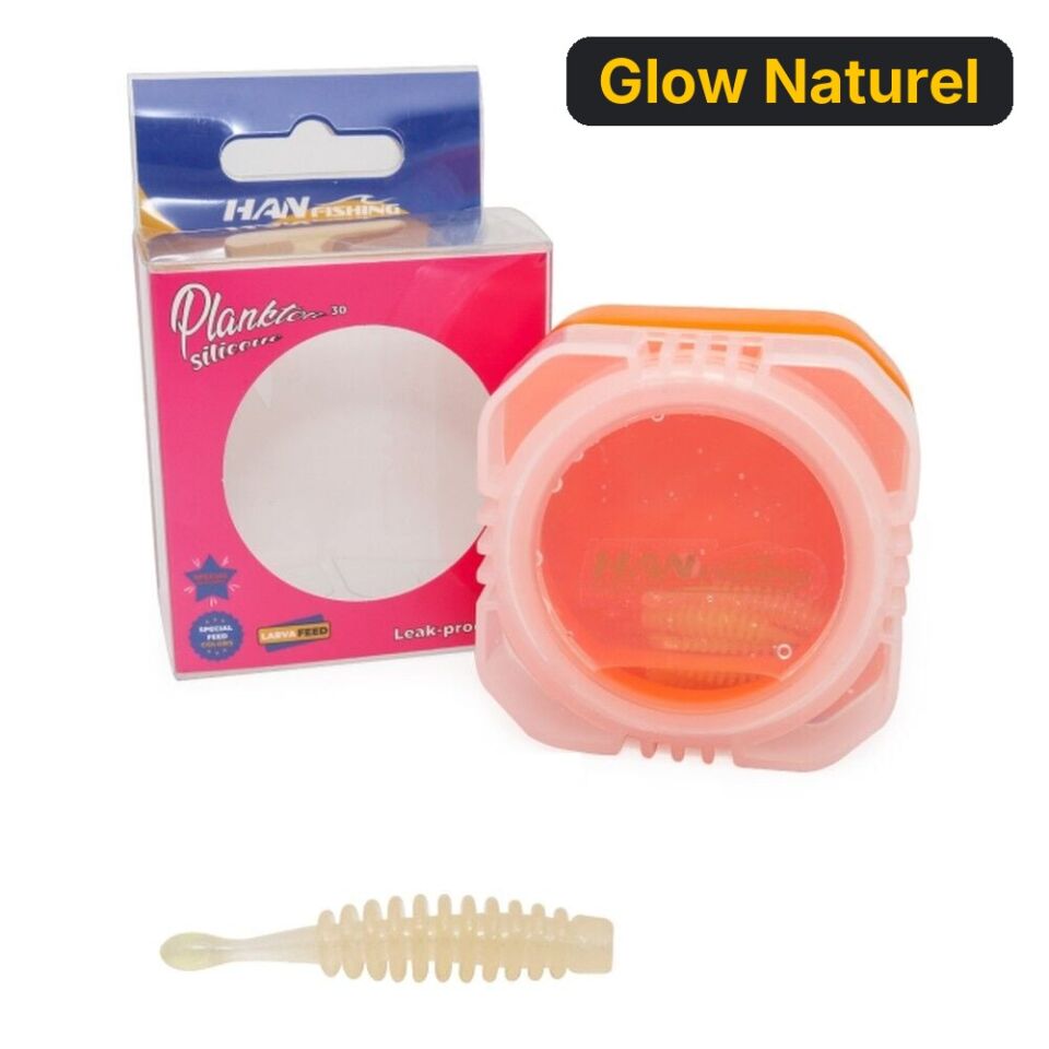 Hanfish Plankton 30 PS Sealed – Sızdırmaz Kutulu LRF Silikon Glow Naturel