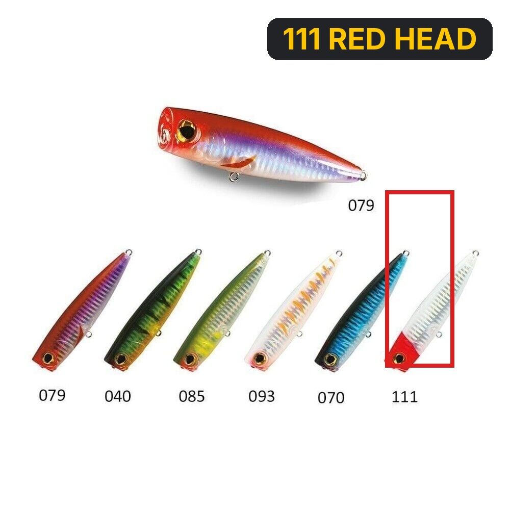 Nomura Kaito 10.5cm 24gr Suni Yem 111 RED HEAD