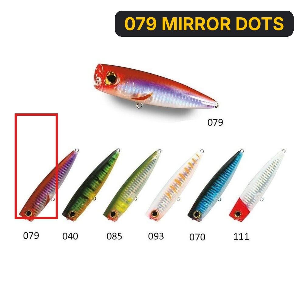 Nomura Kaito 10.5cm 24gr Suni Yem 079 MIRROR DOTS