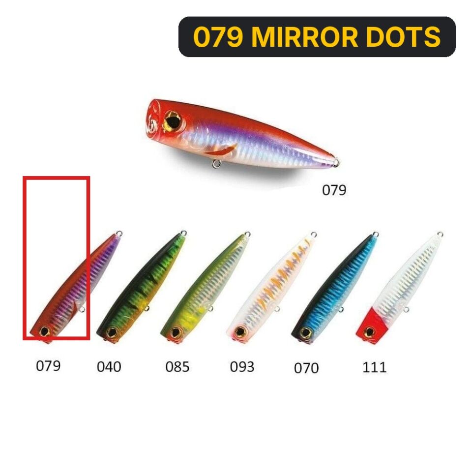 Nomura Kaito 10.5cm 24gr Suni Yem 079 MIRROR DOTS