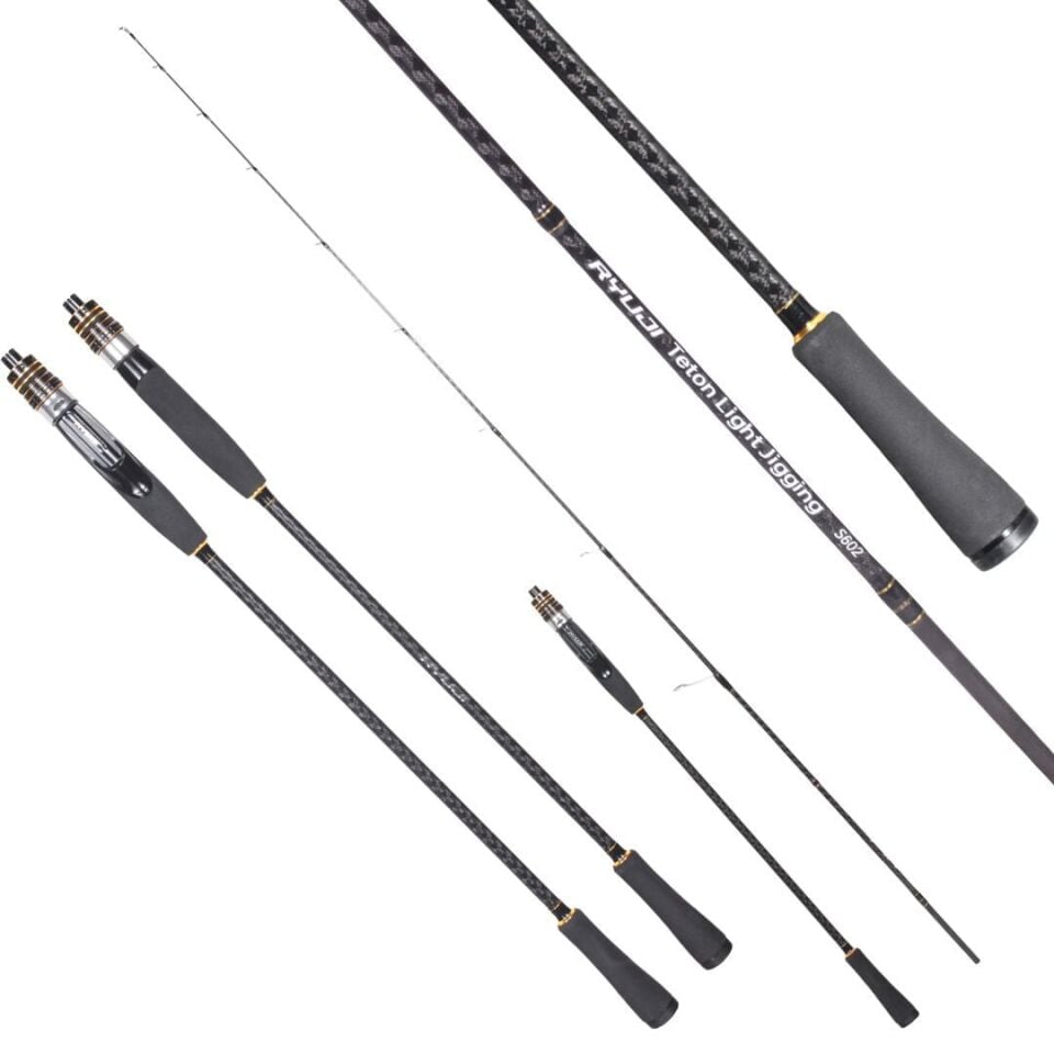 Ryuji Teton Light Jigging Fuji 1.80M 20-60GR 1+1P. Jig Kamışı