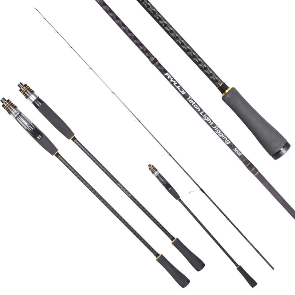 Ryuji Teton Light Jigging Fuji 1.80M 20-60GR 1+1P. Jig Kamışı