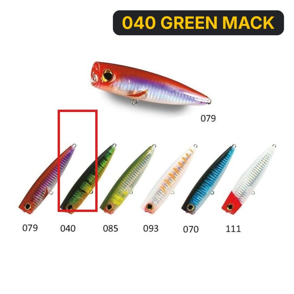 Nomura Kaito 10.5cm 24gr Suni Yem 040 GREEN MACK