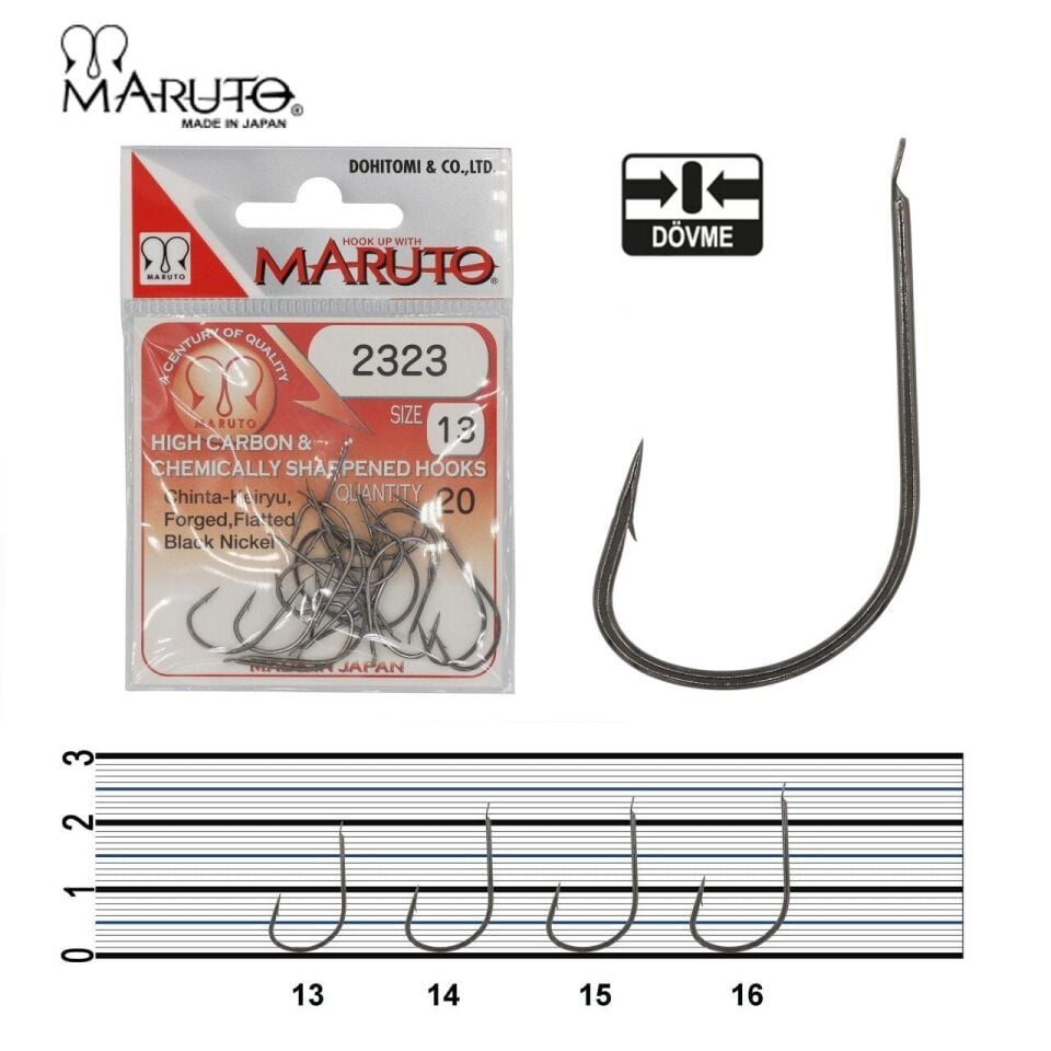 Maruto 2323 Bn Tekli Olta İğnesi
