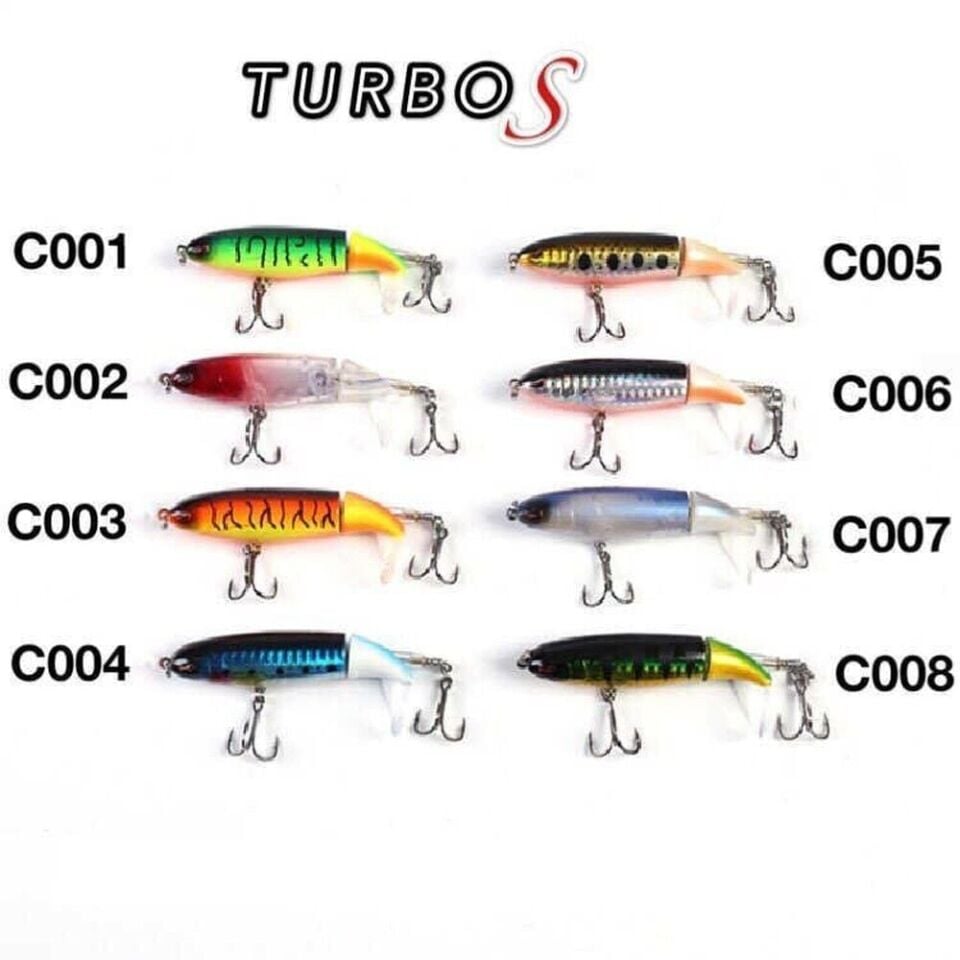 NaniwaOsakaShi TurboS Maket Balık 10CM 13GR