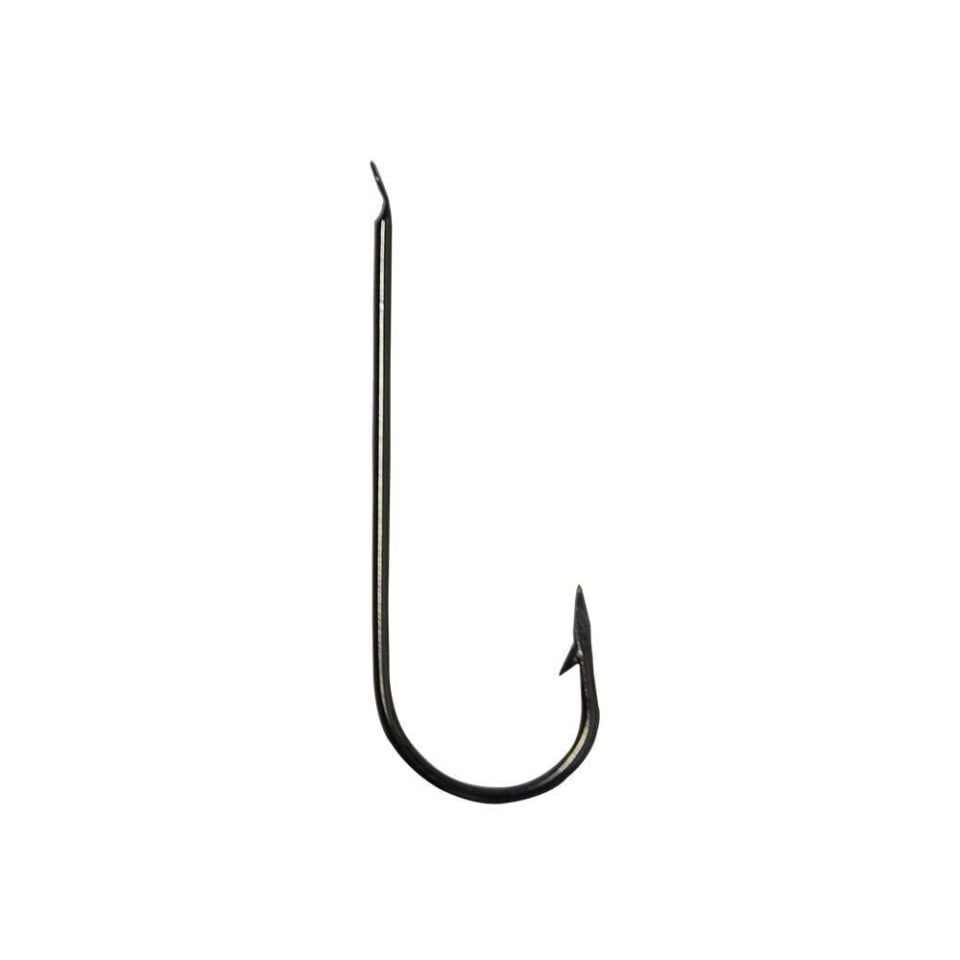 Youvella 1322 Palalı Düz Olta İğnesi 100'lü Kutu Black Nikel