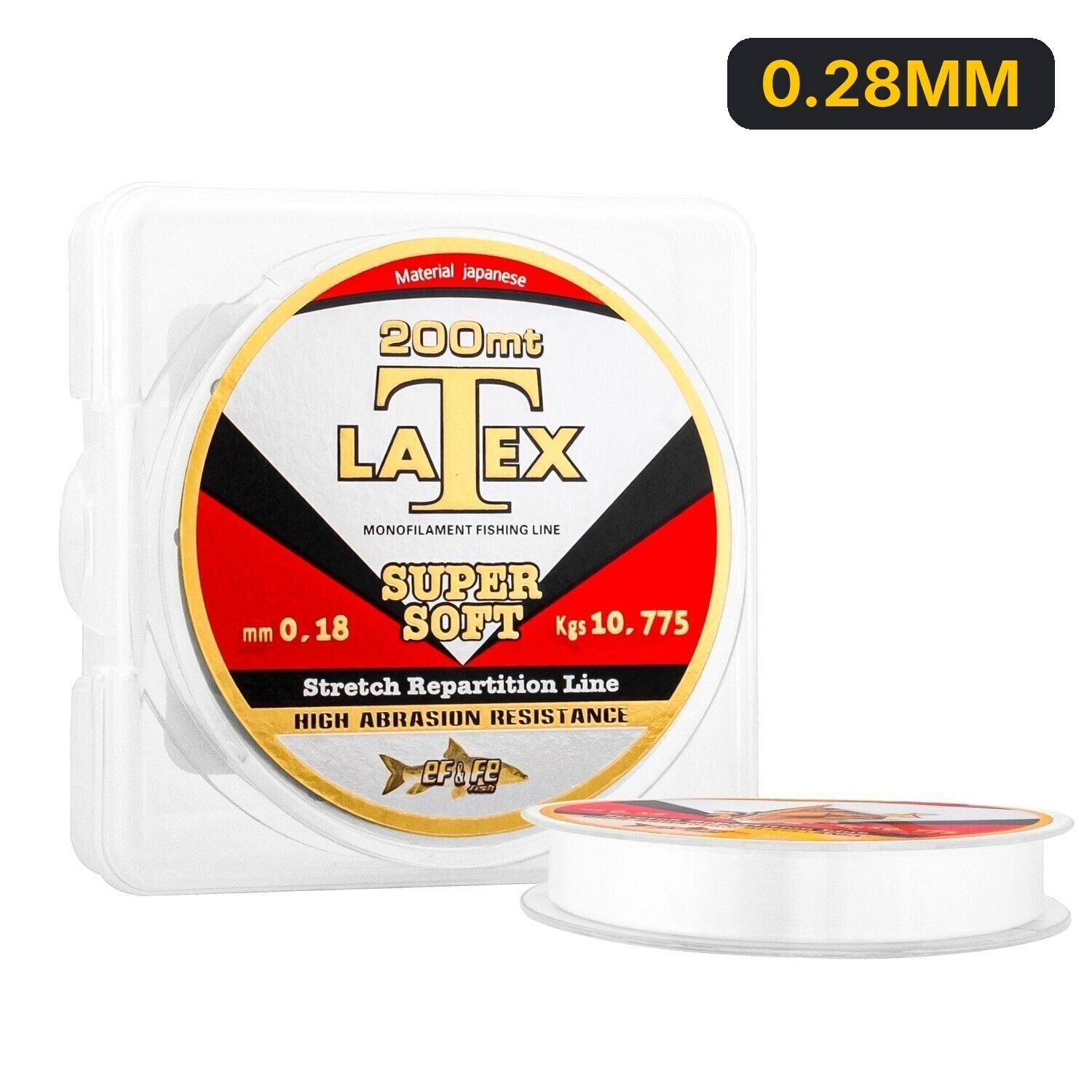 Latex Süper Soft 200 Mt. Monofilament Misina 0.28MM
