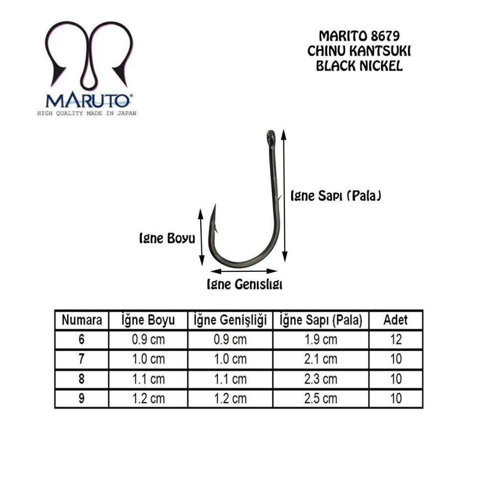 Maruto 8679 Bn İğne 6