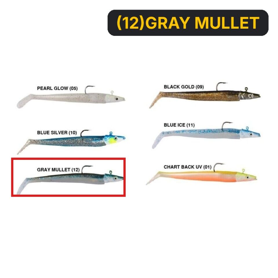 Ryuji Snake Shad 11cm 10gr (2+2 Adet) (12)GRAY MULLET