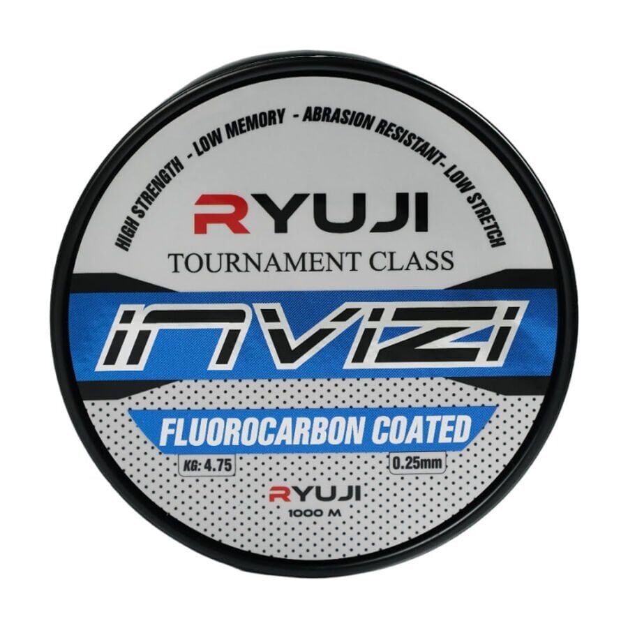Ryuji Invızı 1000m Clear Fluorocarbon Kaplama Misina