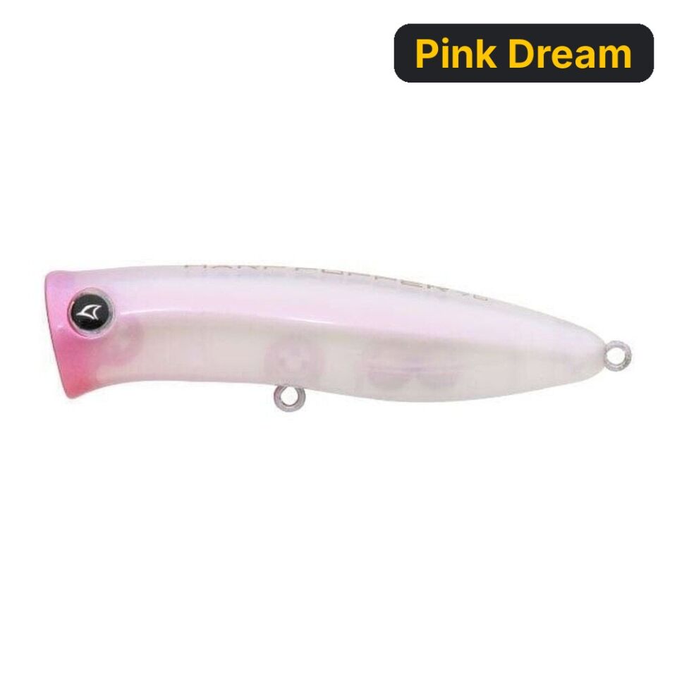 Hanfish Harp Popper 70mm 9gr Su Üstü Maket Yem Pink Dream