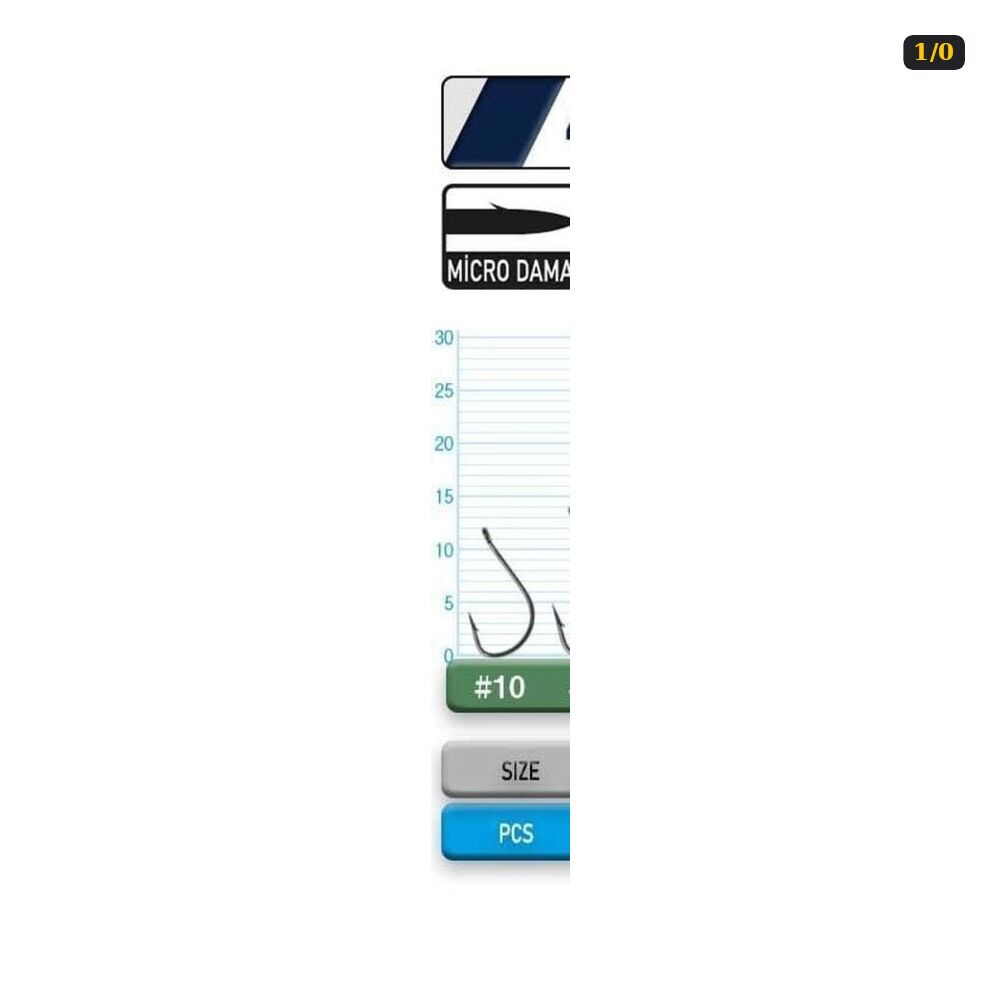 Owner 4105 Musquito Light Black Chrome İğne 1/0