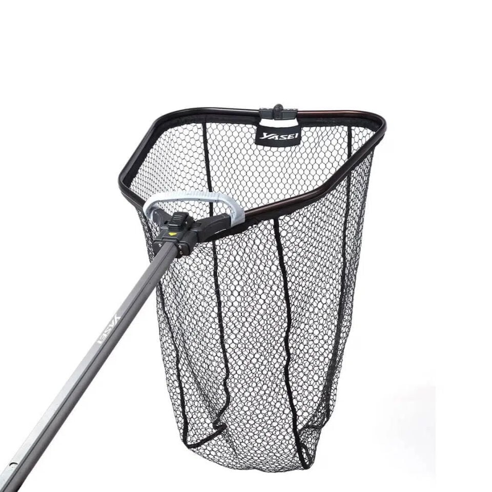 Shimano Yasei Medium Rubber Net Katlanır Balıkçı Kepçesi