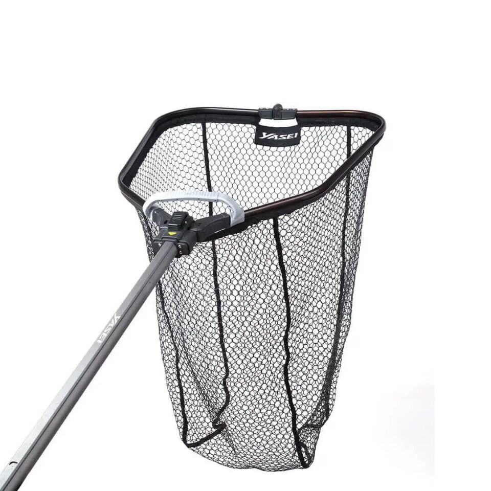 Shimano Yasei Medium Rubber Net Katlanır Balıkçı Kepçesi