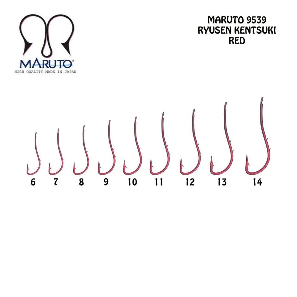 Maruto 9539 Red Olta İğnesi 10