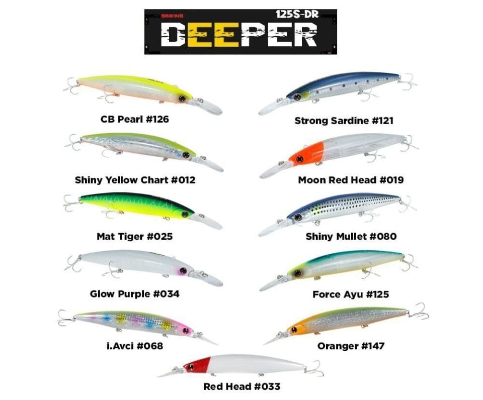 Fujin Deeper 125mm 26gr Slow Sinking Maket Balık