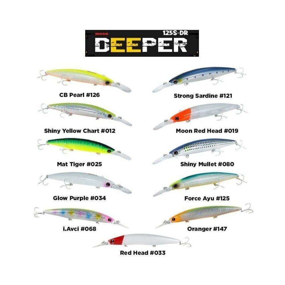 Fujin Deeper 125mm 26gr Slow Sinking Maket Balık