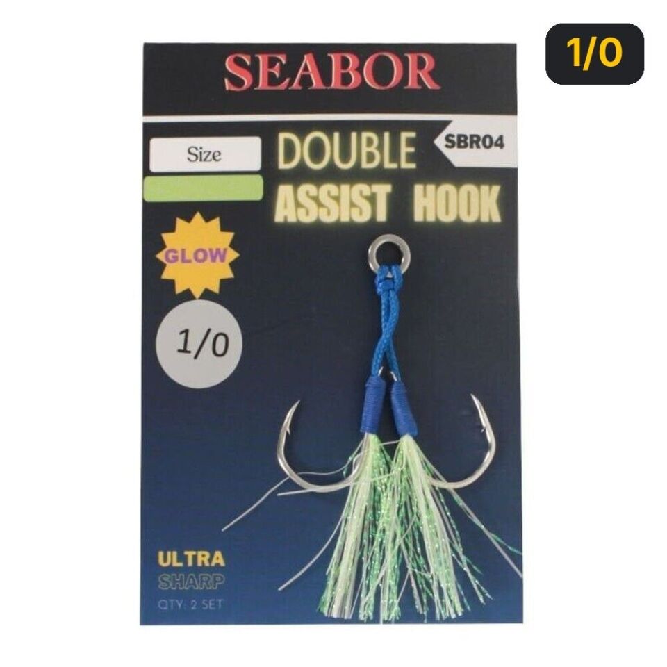 Seabor Double Assist İğne 1/0