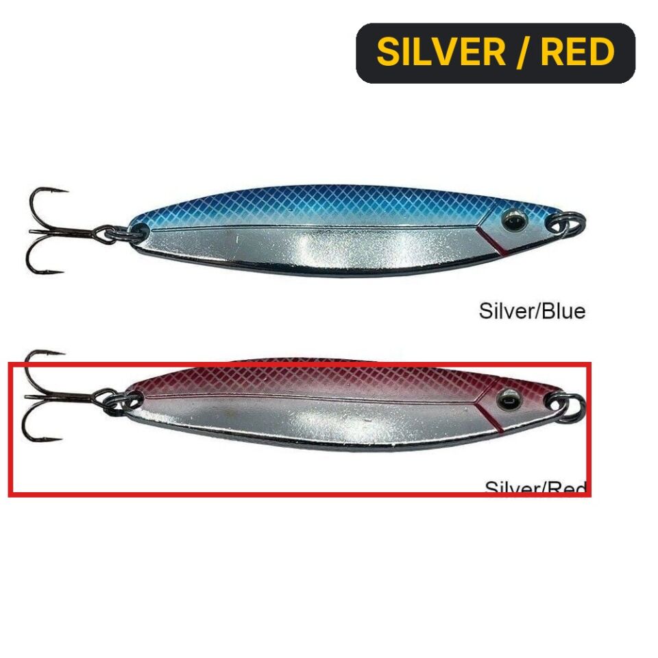 Hansen Pilgrim 6.1cm 10g Kaşık SILVER / RED