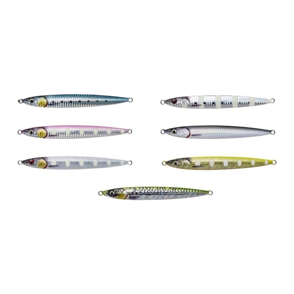 Savage gear 3D Slim Jig Minnow 60 gr 12,5 cm Metal Yem Green Mackerel